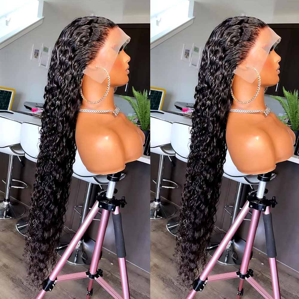 Lace Front Wigs - Peruca de Cabelo Humano Virgem Brasileiro