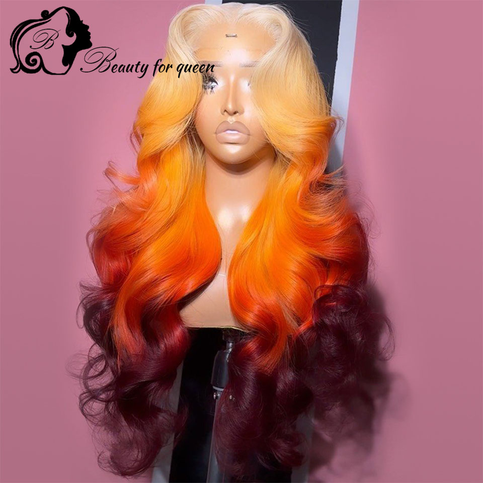 613 Blonde Body Wave Lace Front Wig - Perucas Lace Front Lisas Sem Cola