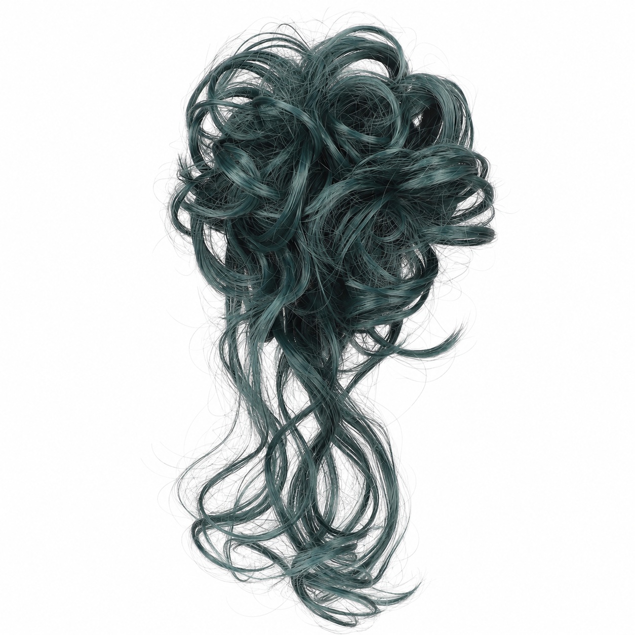 Claw Clip Messy Bun Hair Piece - Presilha de cabelo com coque cacheado,