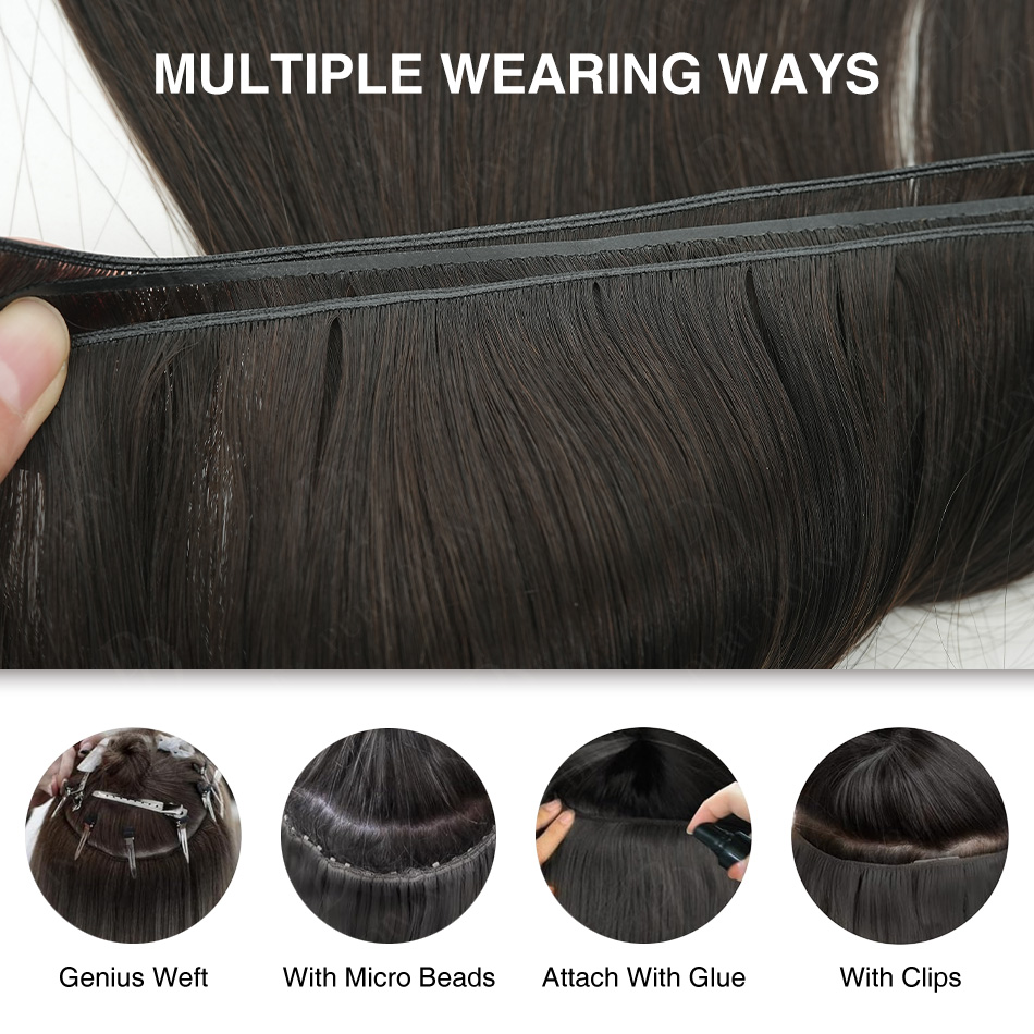 Pronta Entrega: Cabelo Humano  - Invisible Tape In Extensions Real Hair avaliação e preço