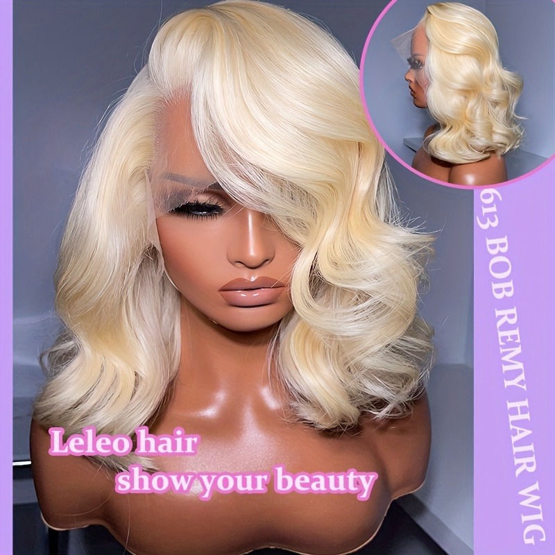 Peruca com frente de renda 613 - 613 Blonde Body Wave Lace Front Wig avaliação e preço
