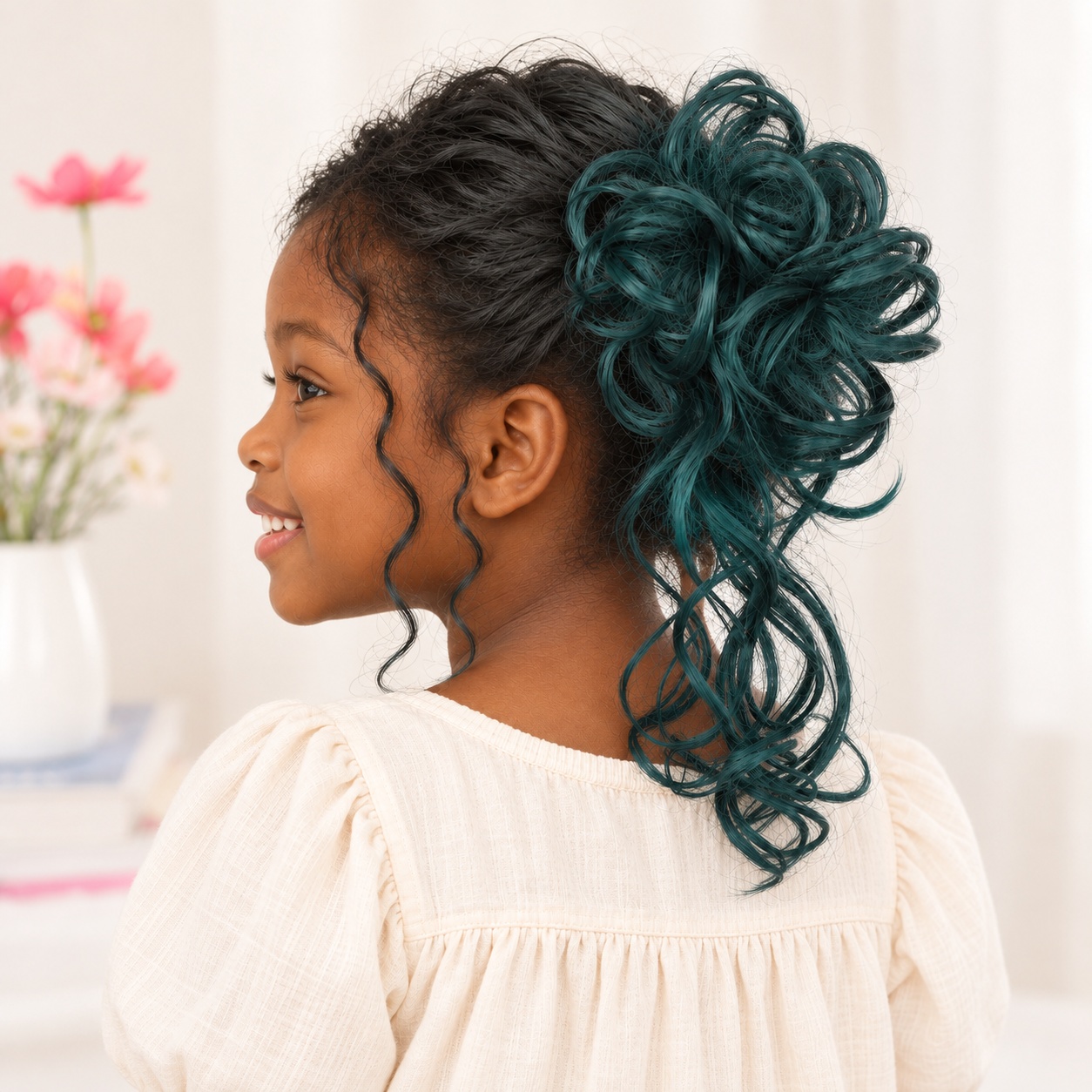 Presilha de cabelo com coque c - Claw Clip Messy Bun Hair Piece avaliação e preço